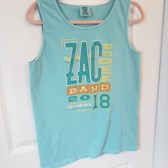 Zac Brown Band Women's 2018 Concert Tank Top Size Small - Picture 2 of 5